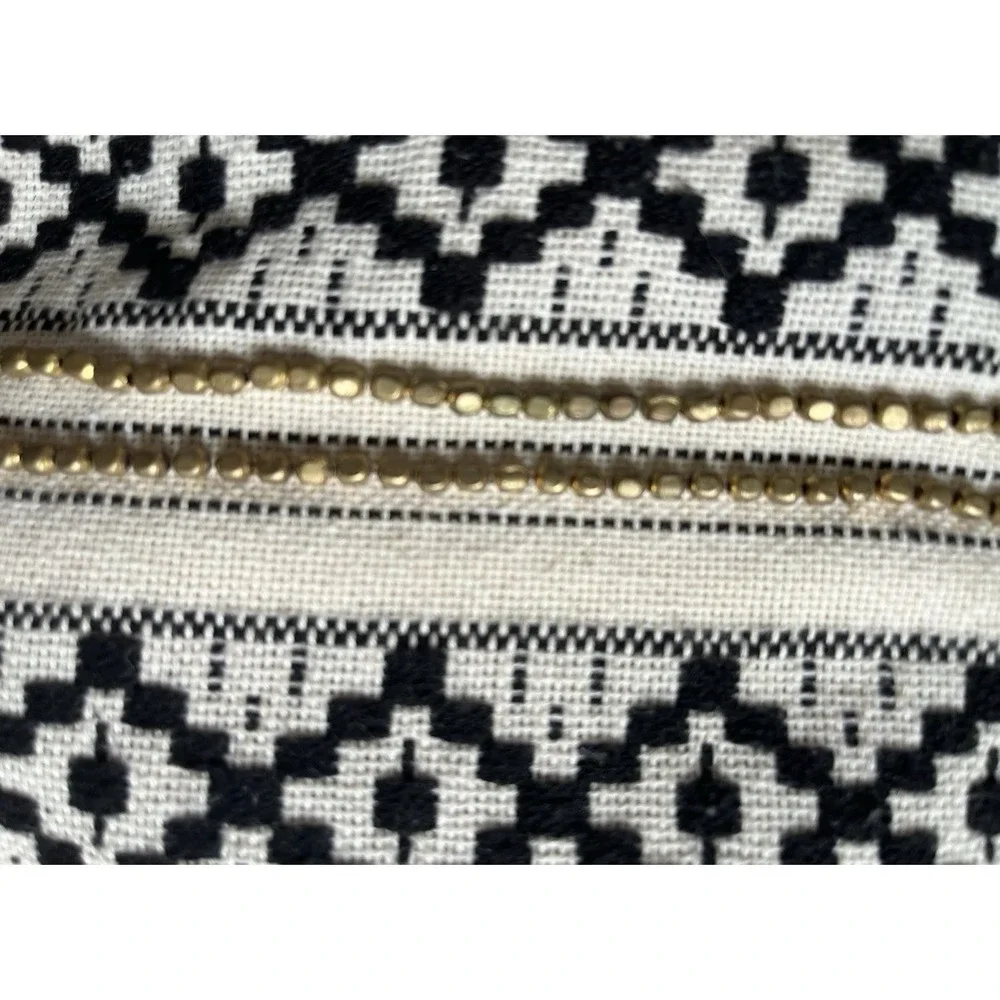 Antik Kraft Beaded Fringe Boho Clutch Crossbody Bag Tribal Woven Festival - Picture 5 of 9
